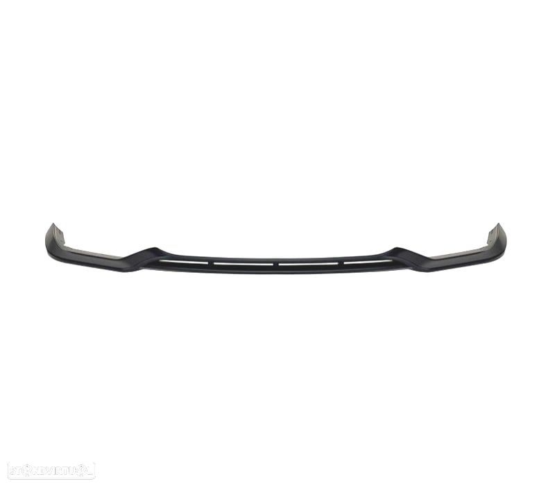SPOILER LIP FRONTAL BMW F22 LOOK M2 PRETO - 1