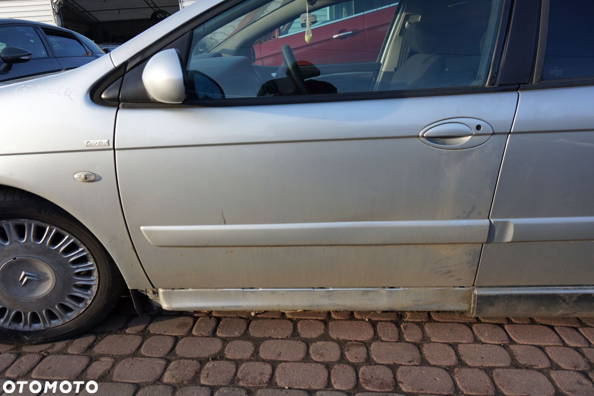 DRZWI PRZEDNIE LEWE C5 II LIFT KOMBI EZRC  SREBRNY CITROEN 2004-2007 - 3