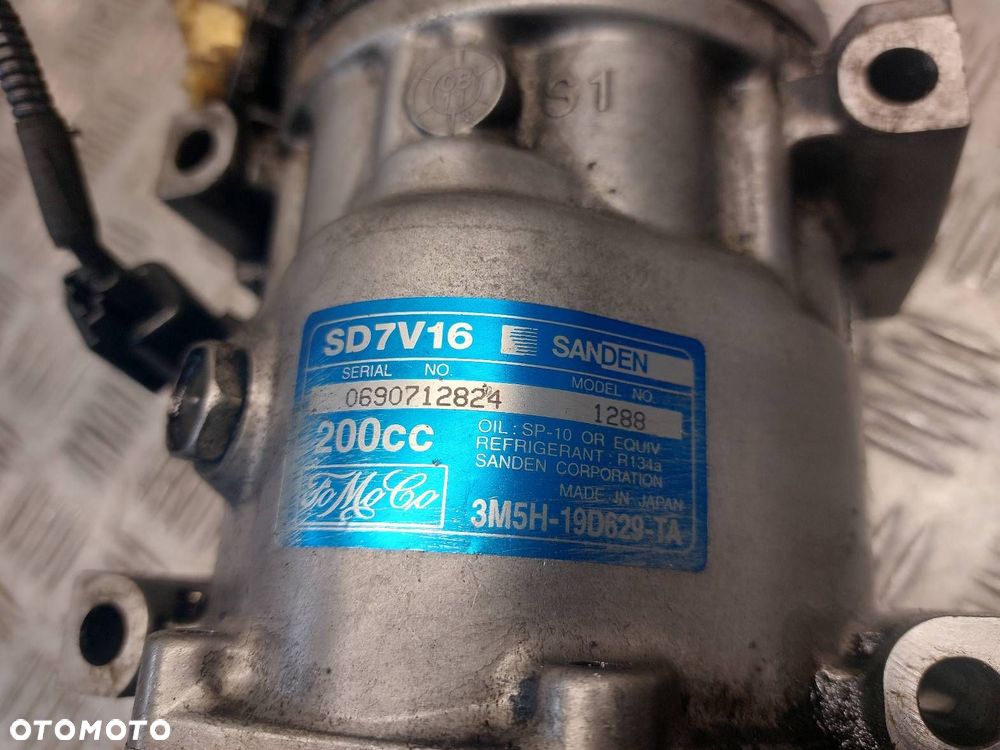 SPRĘŻARKA KOMPRESOR KLIMATYZACJI VOLVO C30 I 1.6 D 3M5H-19D629-TA - 5