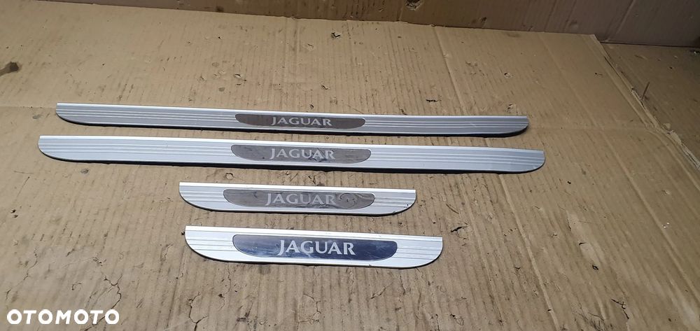 Nakładka listwa osłona progu listwy nakładki komplet Jaguar S-Type - 4