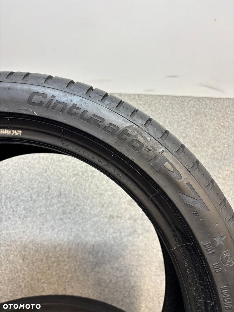 4 opony letnie Bridgestone 205/45/17 88W Cinturato P7, RSC, Run Flat, XL - 12