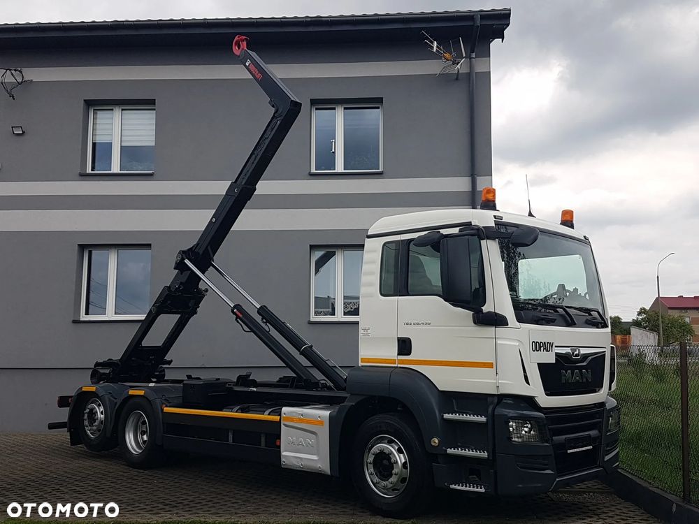 MAN 26.430 TGS 3-OSIE HAKOWIEC MULTILIFT OPTIMA 20S HIAB KLIMA 6x2 - 1