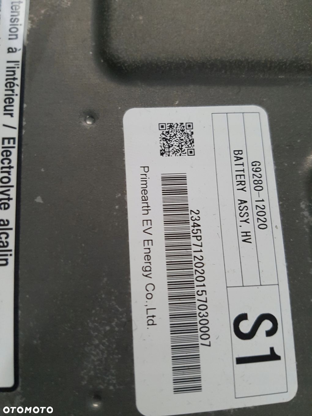Toyota Auris II 2 bateria G9280-12020 G9510 12010 - 2
