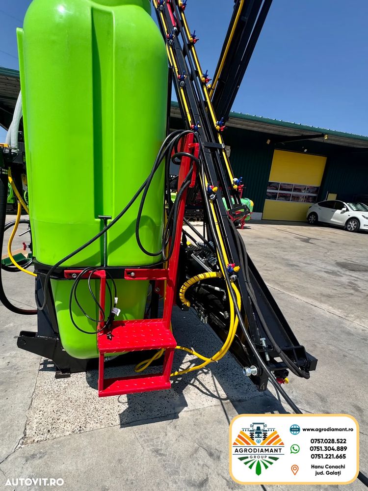 Alta DEMAROL SHOGUN 1200L Erbicidator Full Hidraulic + Electro-Distribuitor - 21