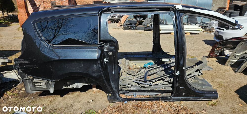 Chrysler Pacifica 2016- Ćwiartka tył  Błotnik tył z progiem prawy lewy Pas tylny Dach 8 osób KOLOR PXR Czarny - 13