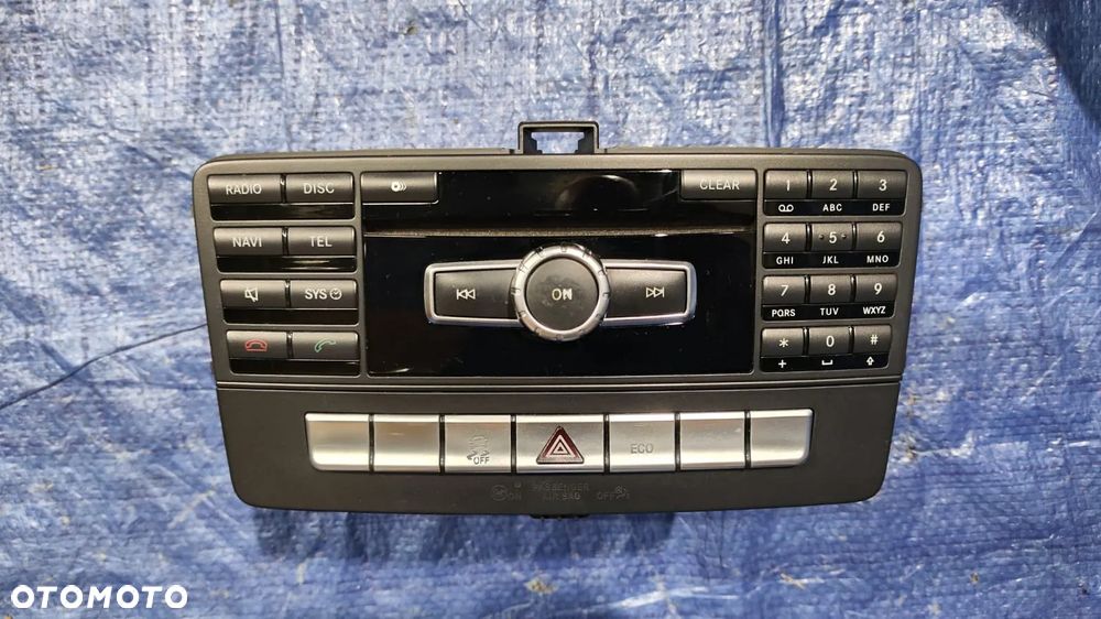 RADIO NAWIGACJA NAVI 6CD NTG4.5 A1729006609 A1729013001 A2129025008 A1729051000 MERCEDES SLC SLK R172 W172 - 1