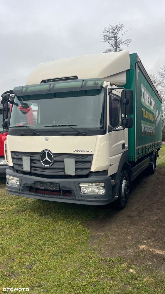 Mercedes-Benz Atego 1224 Firanka Winda Dach Rozsuwany Klima (Kontener Izoterma chłodnia laweta 1524) - 1