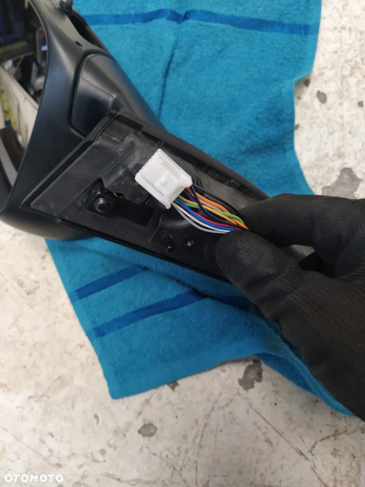 TOYOTA C-HR CHR LUSTERKO ZEWNĘTRZNE PRAWE 11 PIN CZUJNIK MARTWEJ STREFY ORYGINAŁ - 13