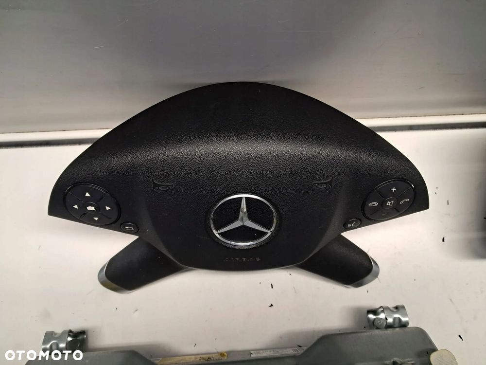 mercedes-be e klasa w212 poduszki powietrzne airbag pasy komplet - 3