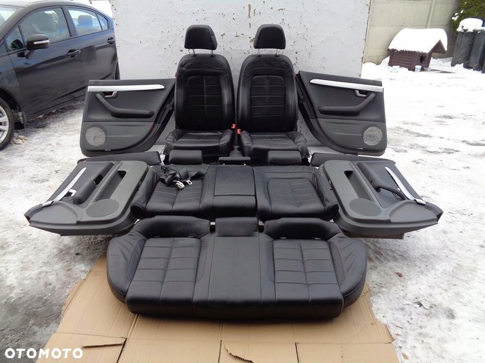 FOTELE SIEDZENIA BOCZKI SKÓRA SEAT EXEO KOMBI - 1