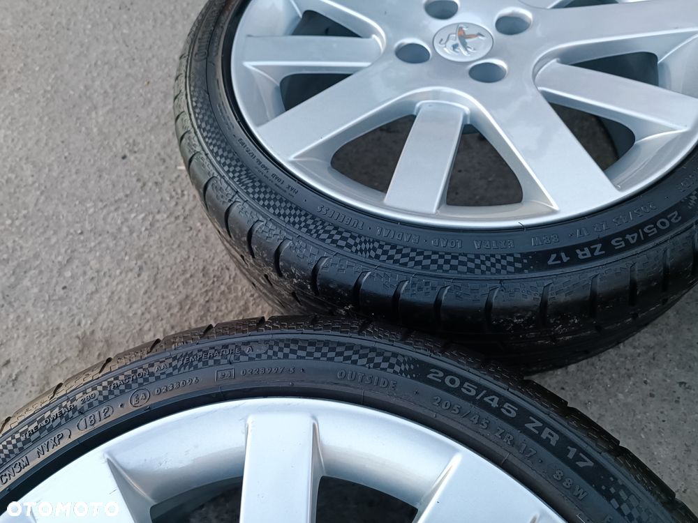 205/45R17 88W Opony Letnie Lato CONTINENTAL ContiSportContact 3 8mm Legnica ALU-RAD 205/45 - 10