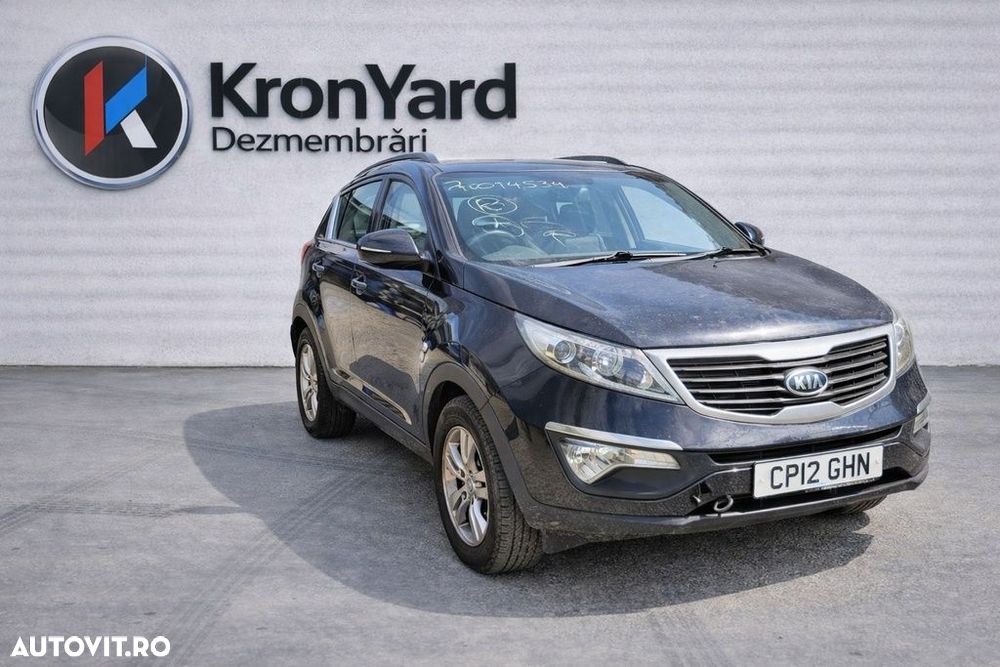 Usa Stanga Spate Kia Sportage III 2010 - 2016 SUV 4 Usi NEGRU (918) RUGINA - 8