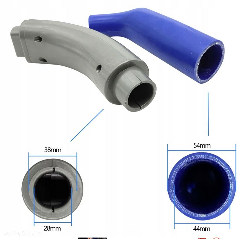 DEKARBONIZAOR PROSZKIEM ORZECHOWYM AutoxscanX558/HTS558 + długie ADAPTERY - 7