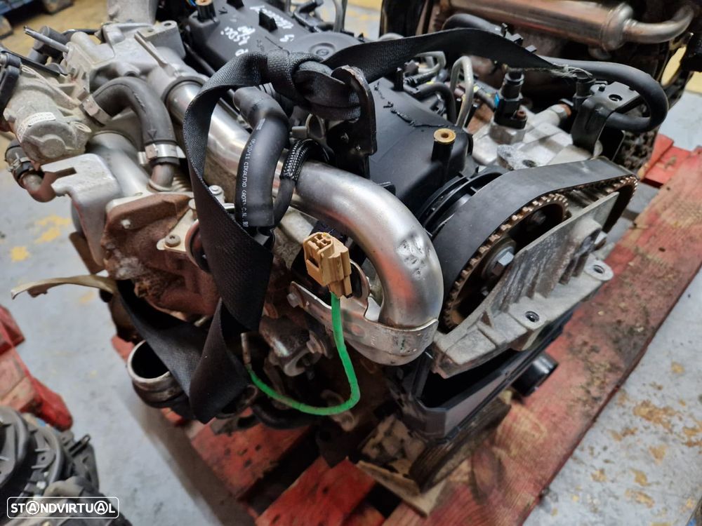 Motor usado K9K770 RENAULT CLIO III 1.5 DCI 86CV FAP DELPHI - 5