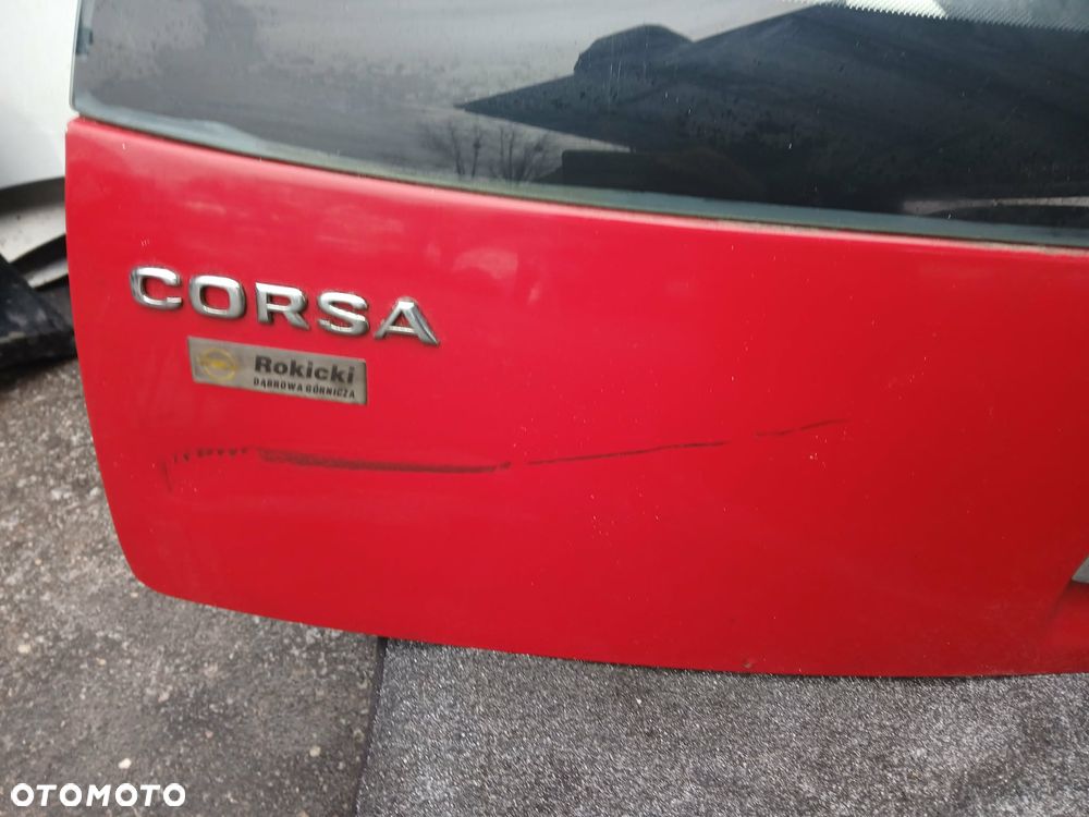 Opel Corsa C klapa bagażnika - 2
