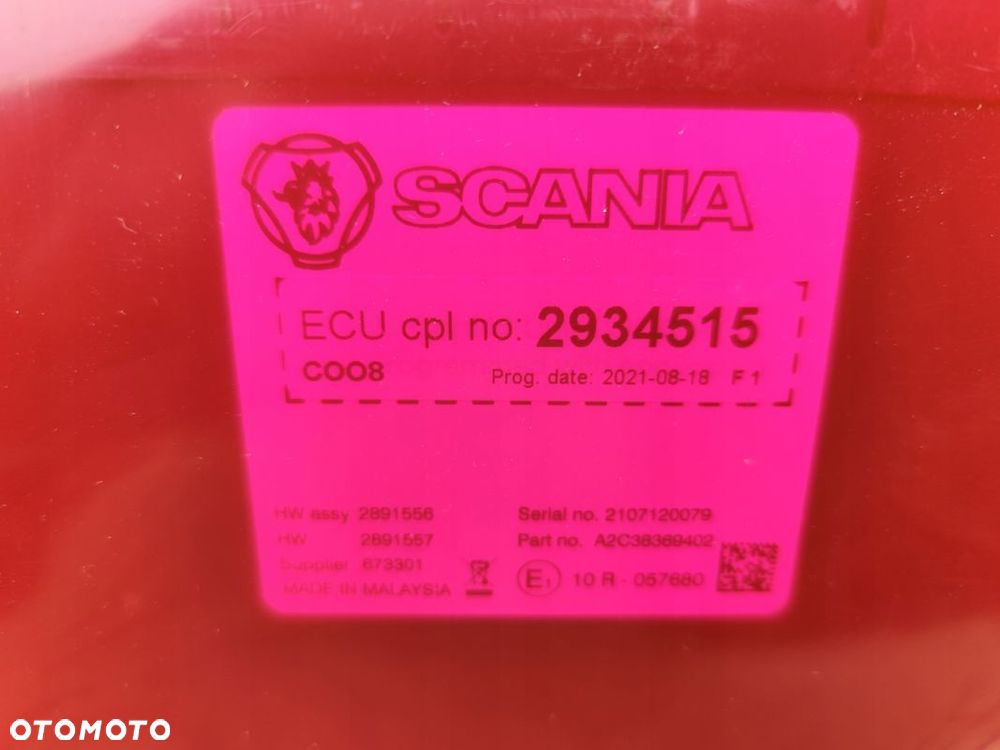 COORDYNATOR SCANIA NEXT GEN 2934515 NOWY ORYG. - 2