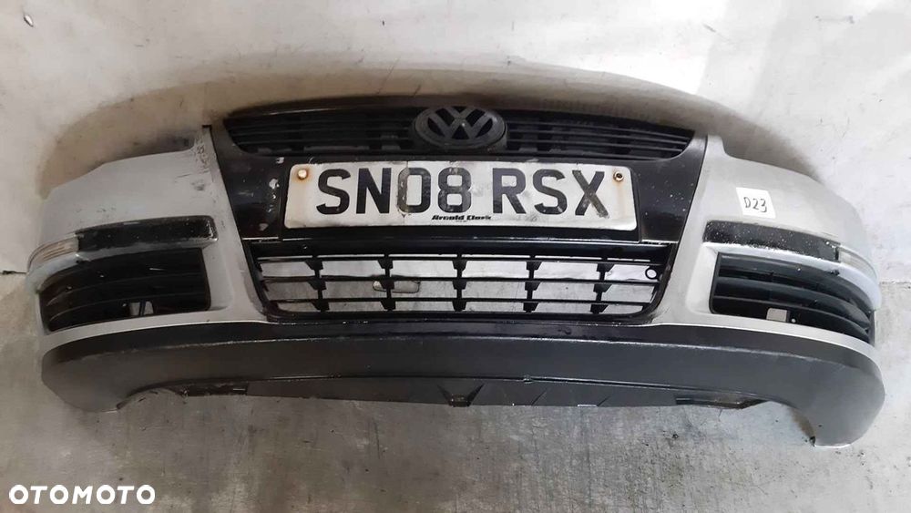 ^ ZDERZAK PRZÓD PRZEDNI DO VW VOLKSWAGEN PASSAT B6 LA7W SREBRNY - 1