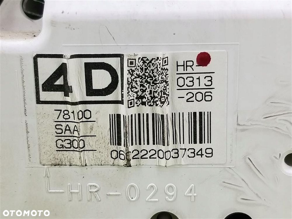 Licznik ZEGARY Honda Jazz II 1.2B 77KM 2002-2008 PRZEBIEG 130TYS HR0313206 - 7