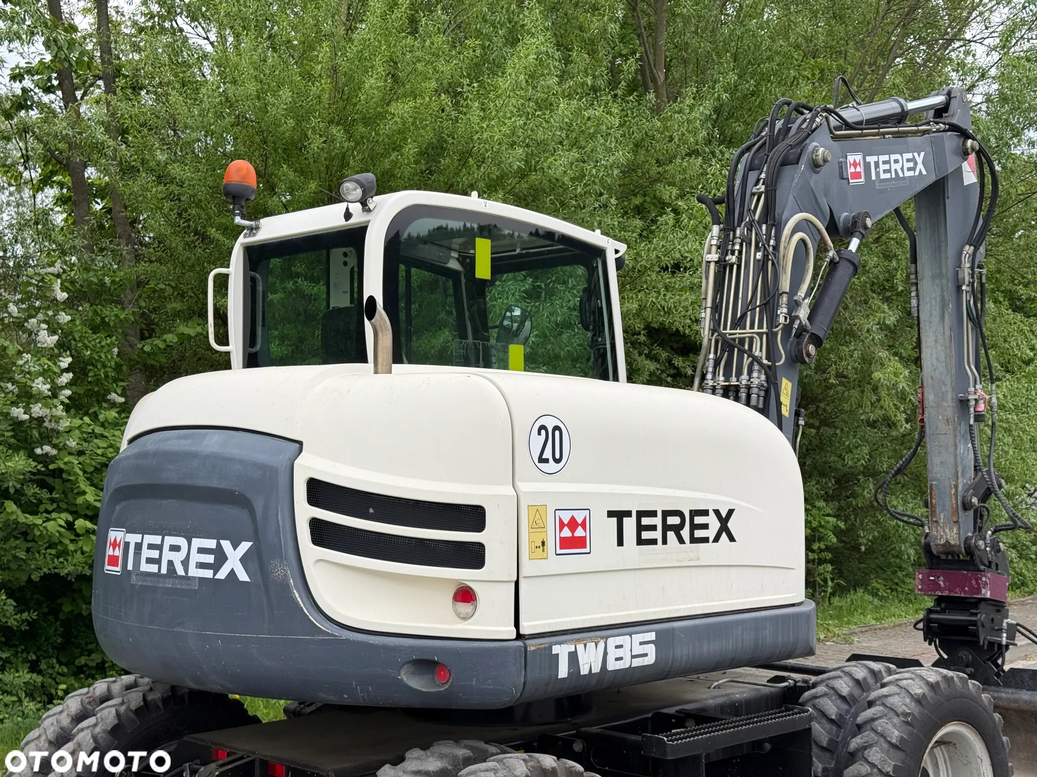 Terex * Koparka Kołowa TEREX TW 85 * Sprowadzona * Rototilt * - 10