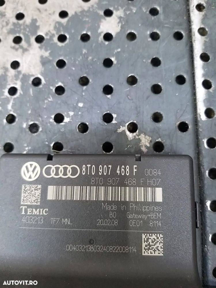 Calculator modul can gateway 3.0 tdi audi a5 8t 8t0907468f - 2