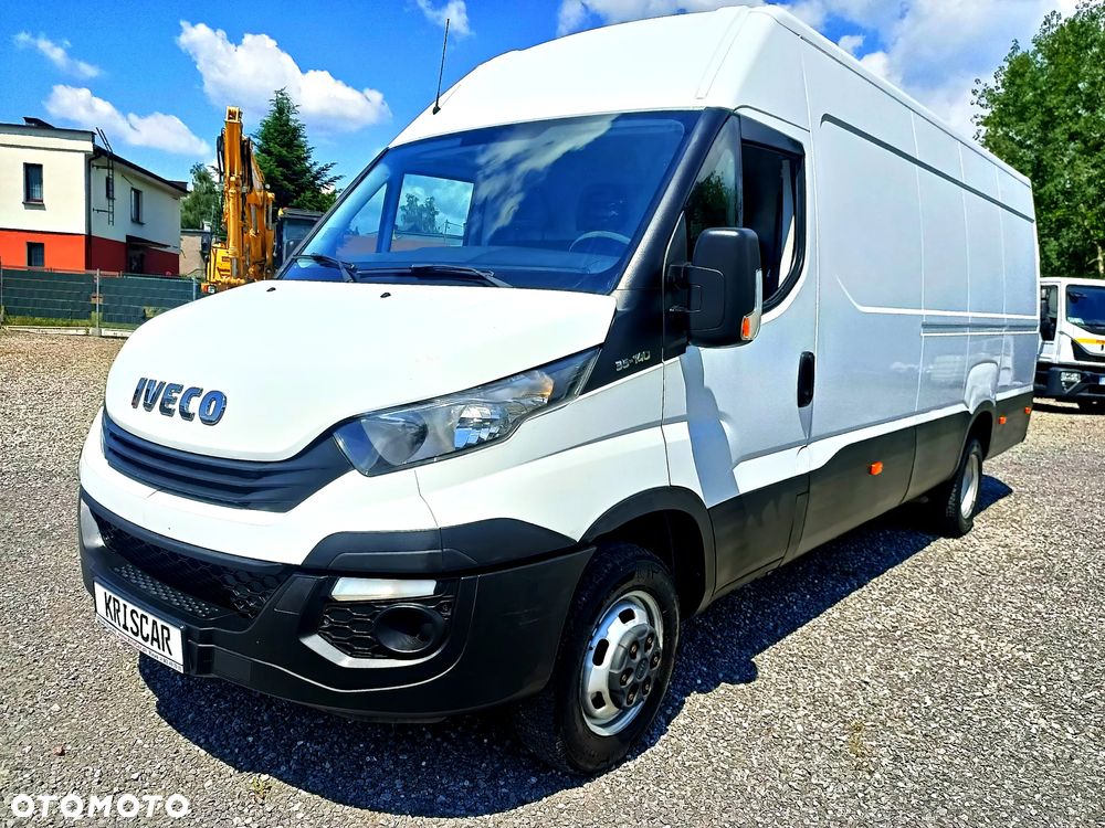 Iveco 35S14 Maxi Blaszak Na Blizniakach 3 osobowy Polski Salon