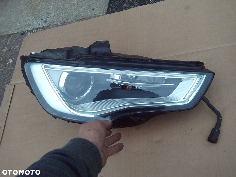 LAMPY LEWA PRAWA AUDI A3 8V HB XENON NIE SKRĘTNY ŁADNE EUROP - 1