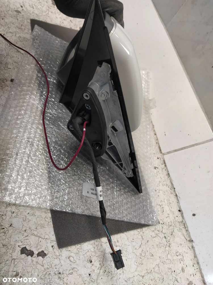 MERCEDES C KLASA W205 LUSTERKO ZEWNĘTRZNE LEWE 7 PIN + 1 PIN ANTENA ASFERYCZNE KOMPLETNE ORYGINAŁ - 24