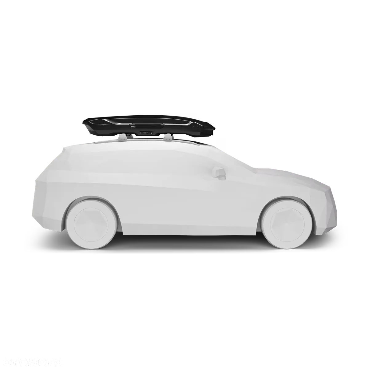 BOX DACHOWY THULE MOTION 3 XL LOW BLACK GLOSSY Z CZARNYM POŁYSKIEM 400 L - 4