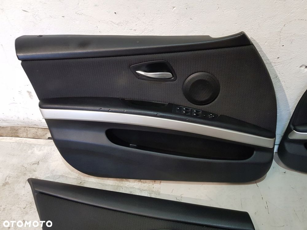 boczki tapicerka drzwi bmw seria 3 e91 lci eur komplet - 11