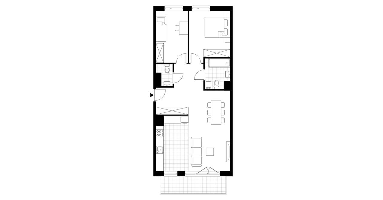 3-pokojowe mieszkanie 69m2 + balkon Bez Prowizji - Pełny obrazek: 3/23