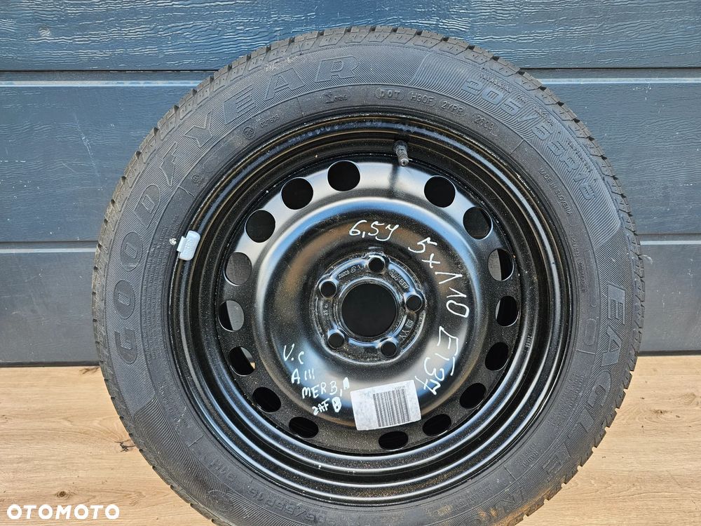 KOŁO ZAPASOWE 16 CALI OPEL VECTRA C SIGNUM ASTRA H MERIVA B ZAFIRA A B 5x110 205/55/16 - 3