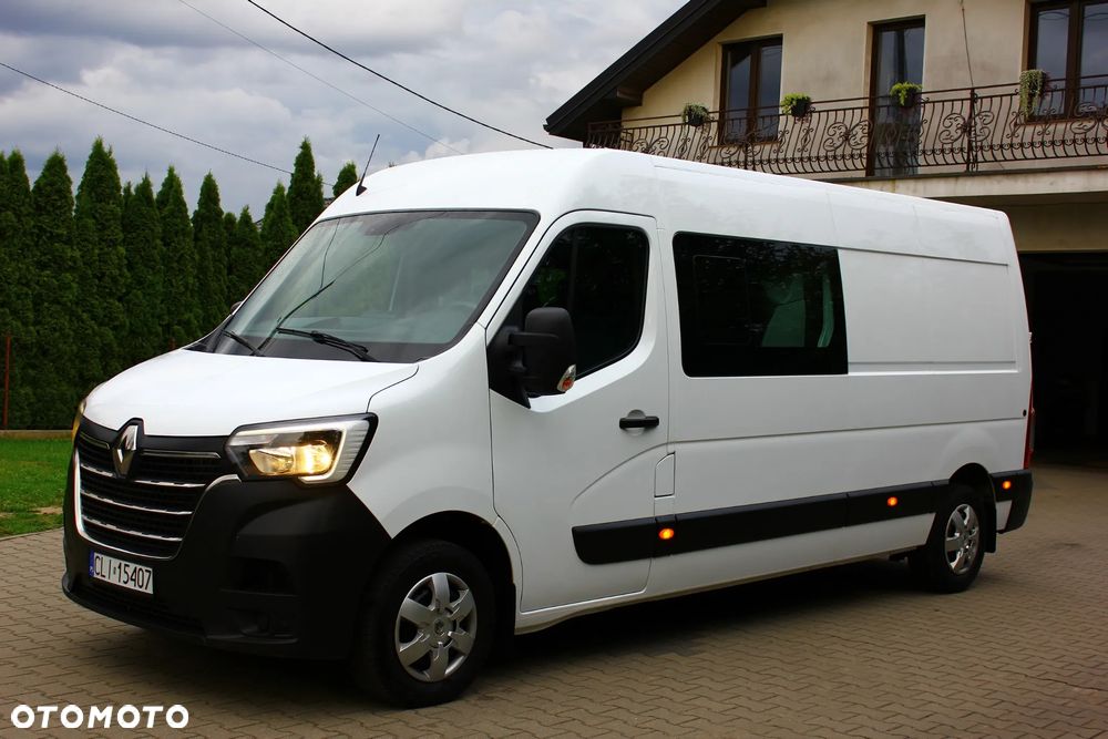 Renault Master 2.3 DCI 150KM BRYGADÓWKA 7 OSOBOWA +PAKA NAVIGACJA +KAMERA COFANIA  FV23% - 1