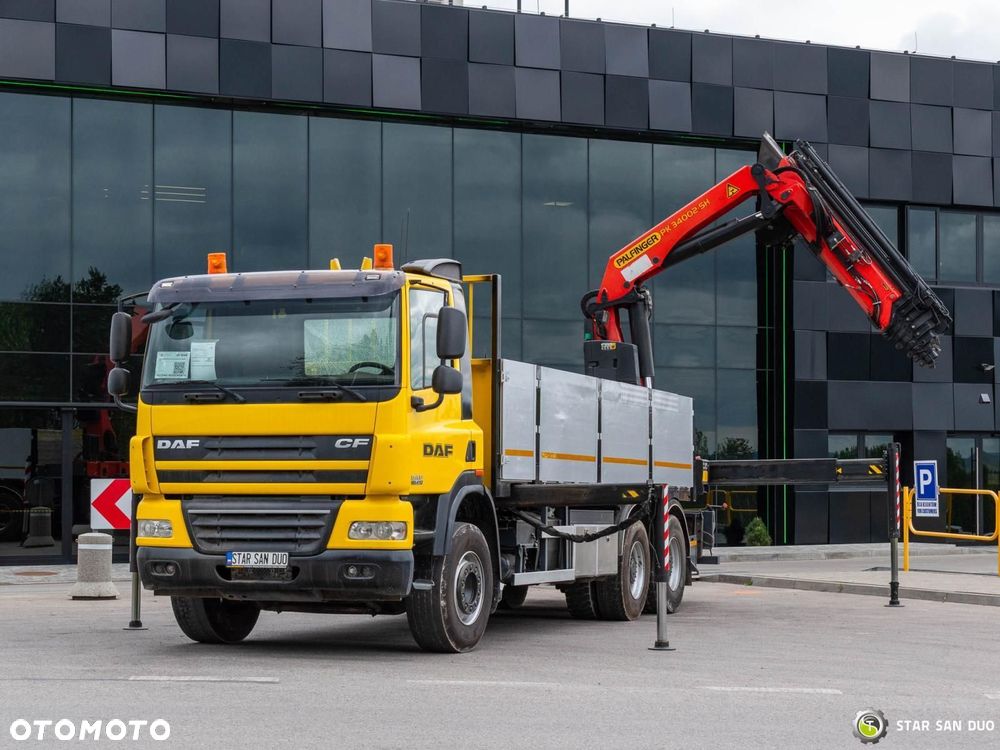 DAF CF85.410 6x4 PALFINGER PK 34002 SH HDS Żuraw Wciągarka - 9