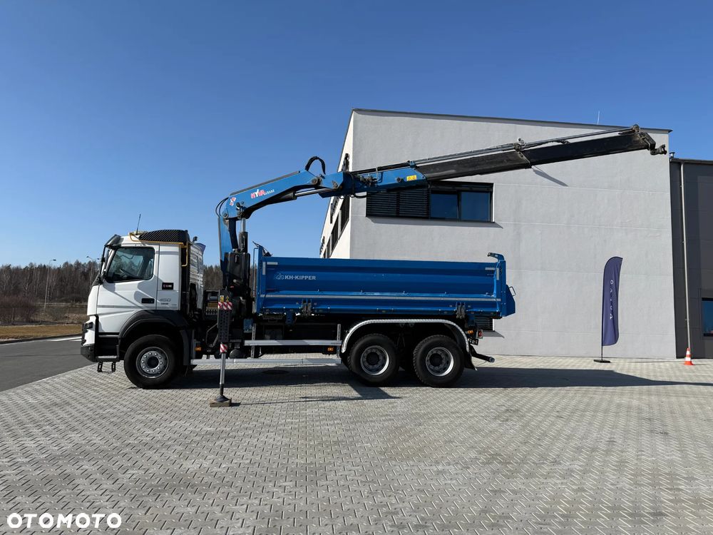 Volvo FMX 450 6x4 HDS Hyva HB-210 KH-KIPPER 3-str Hydroburta - 17