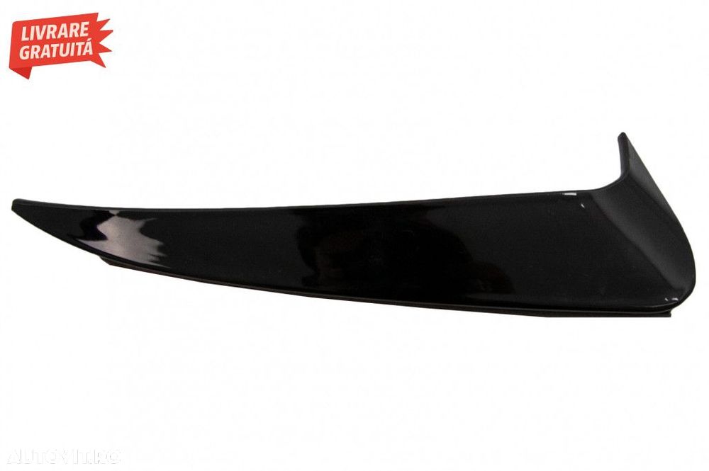 Ornamente bara Spate flapsuri Mercedes C Class W205 (2014-2020) Negru - 7