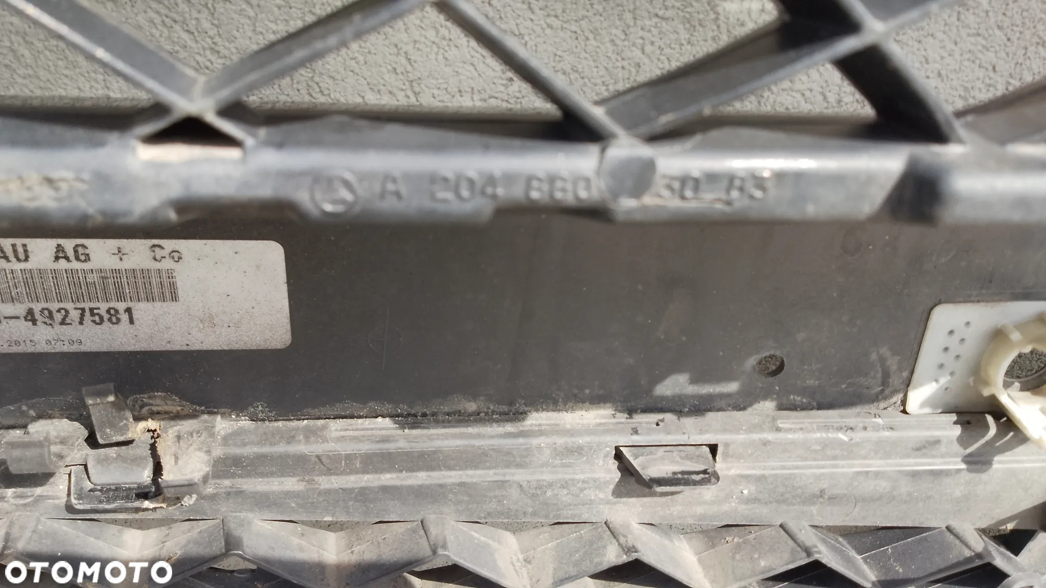 MERCEDES GLK W204 X204 LIFT ZDERZAK  grill PRZÓD 6X PDC A2048855238 - 14