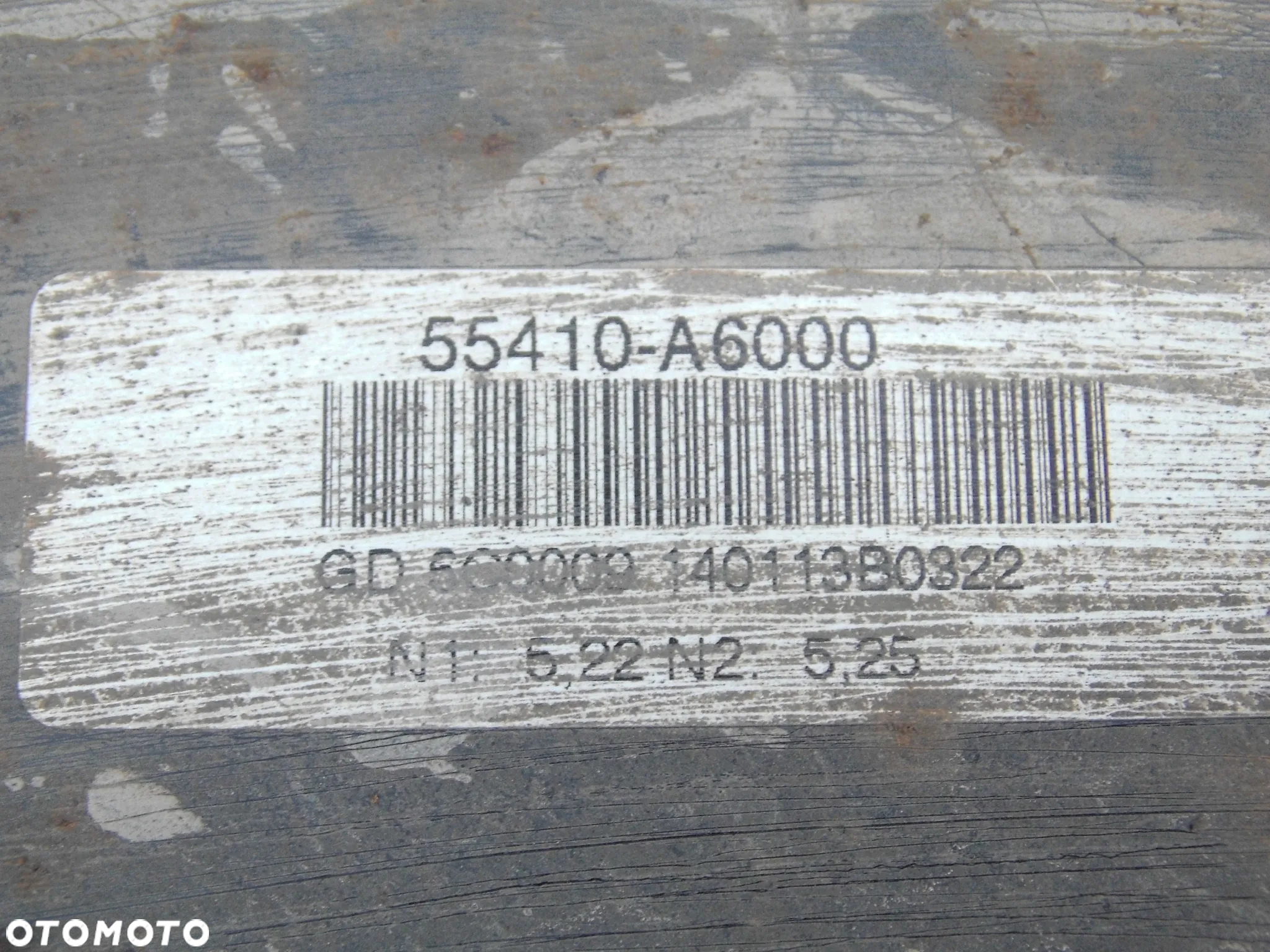 BELKA TYŁ ZAWIESZENIA TYLNA 55410-A6000 KIA CEED II HYUNDAI I30 II - 11