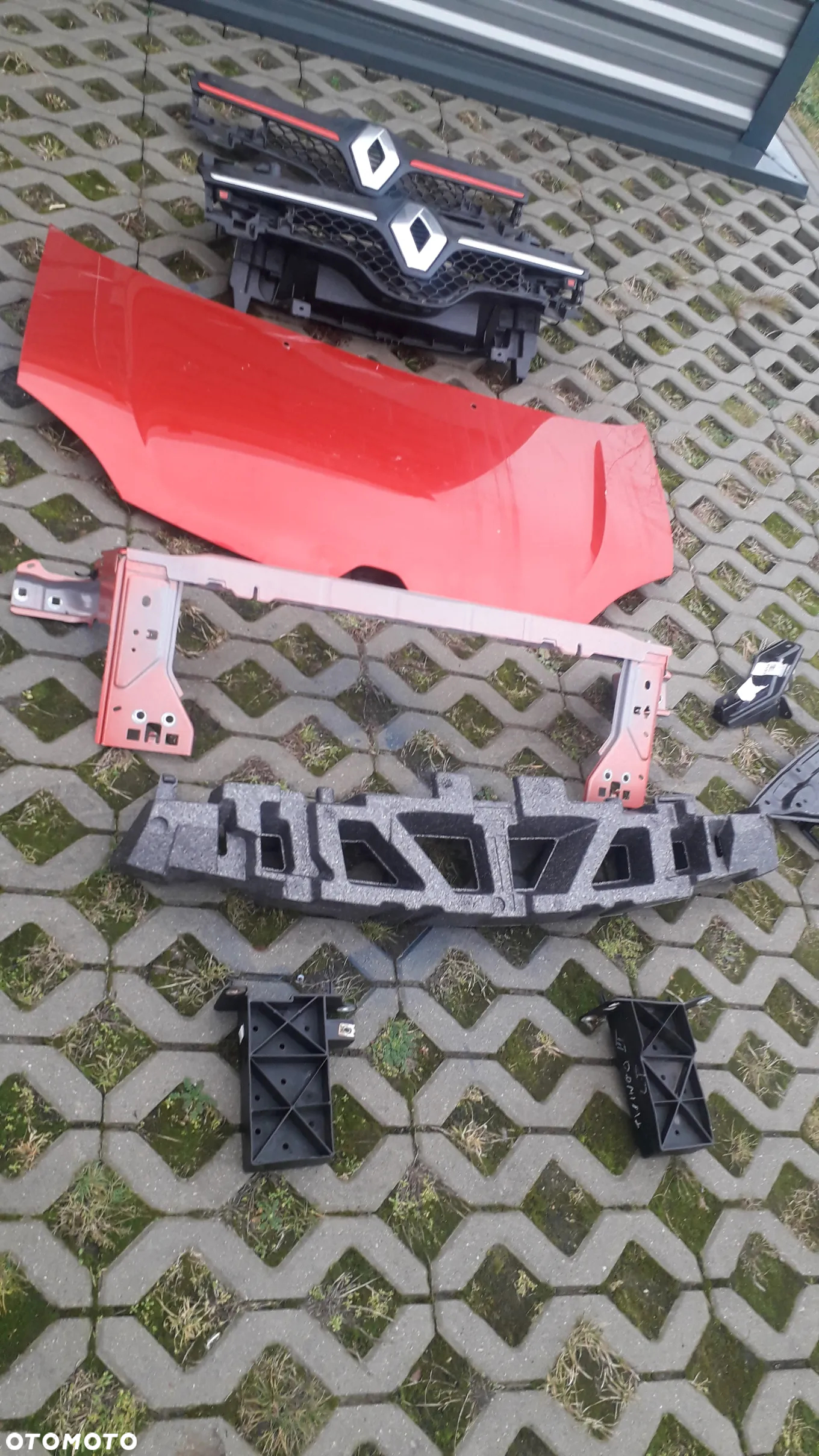 Zderzak przód Renault Twingo III 3 lift lampa prawa  pas przedni przodu okulary przód Grill Atrapa maska błotniki - 2