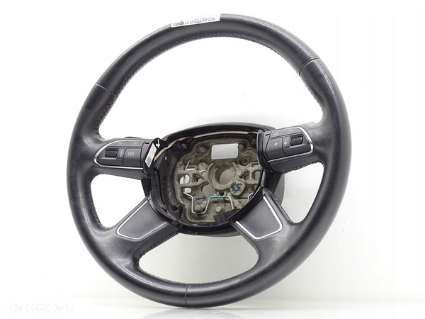 KIEROWNICA SKÓRA SKÓRZANA MULTI MULTIFUNKCJA ŁOPATKI AUDI A6 C7 4G0419091P