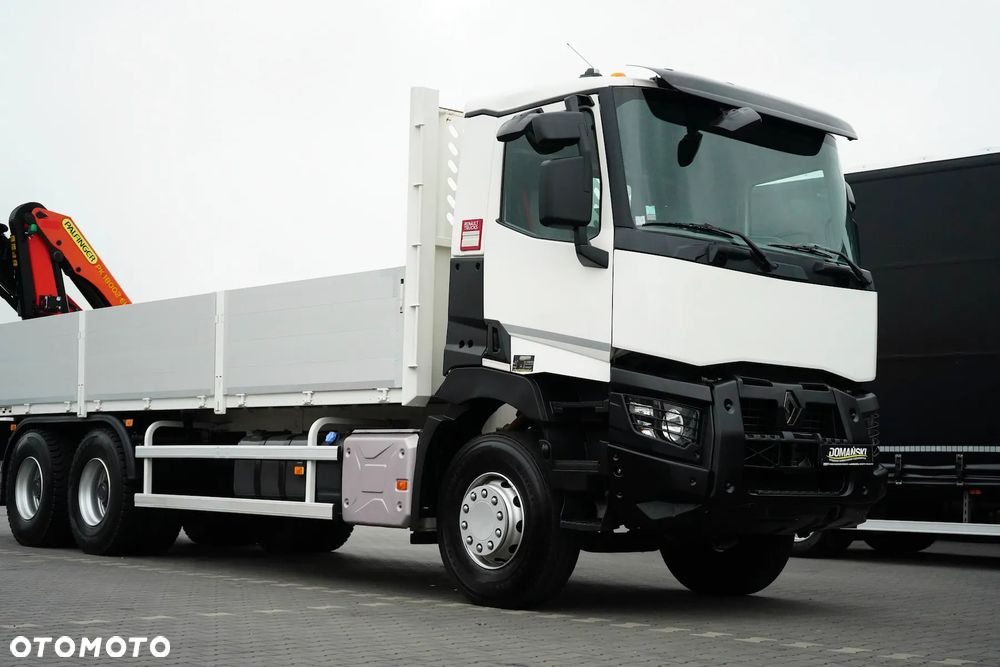 Renault C 380 / 6 X 4 / SKRZYNIOWY + HDS / PALFINGER PK 18002 / PILOT / ROTATOR - 36