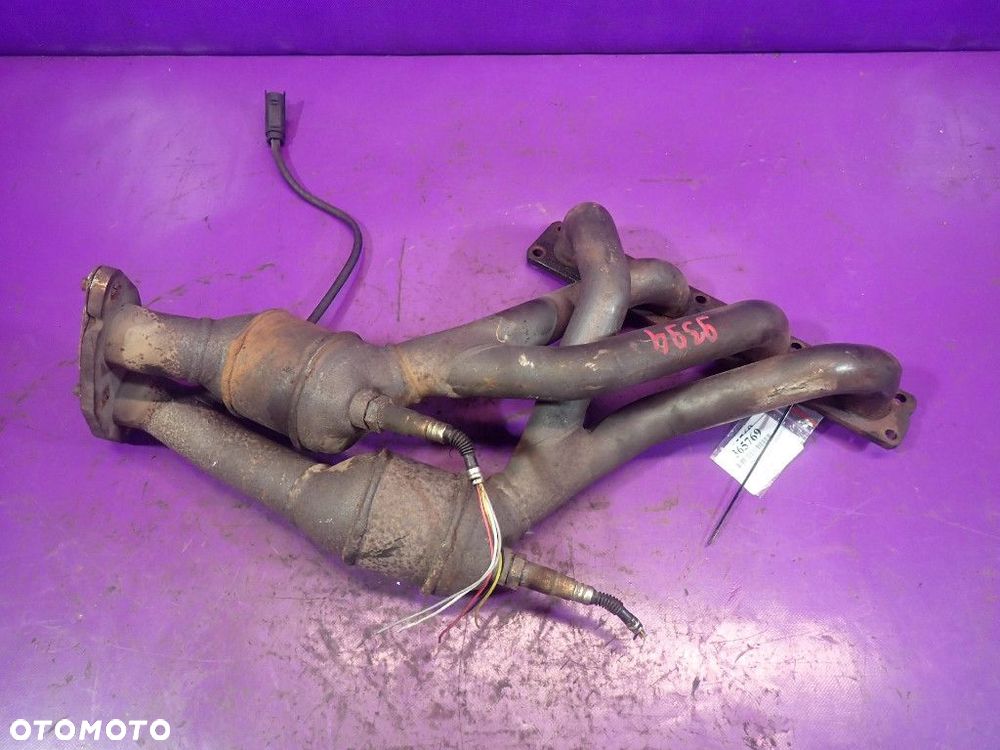 BMW E46 1,8 116KM N42B18A COMPACT KATALIZATOR KOLEKTOR WYDECHOWY 7506569 - 1