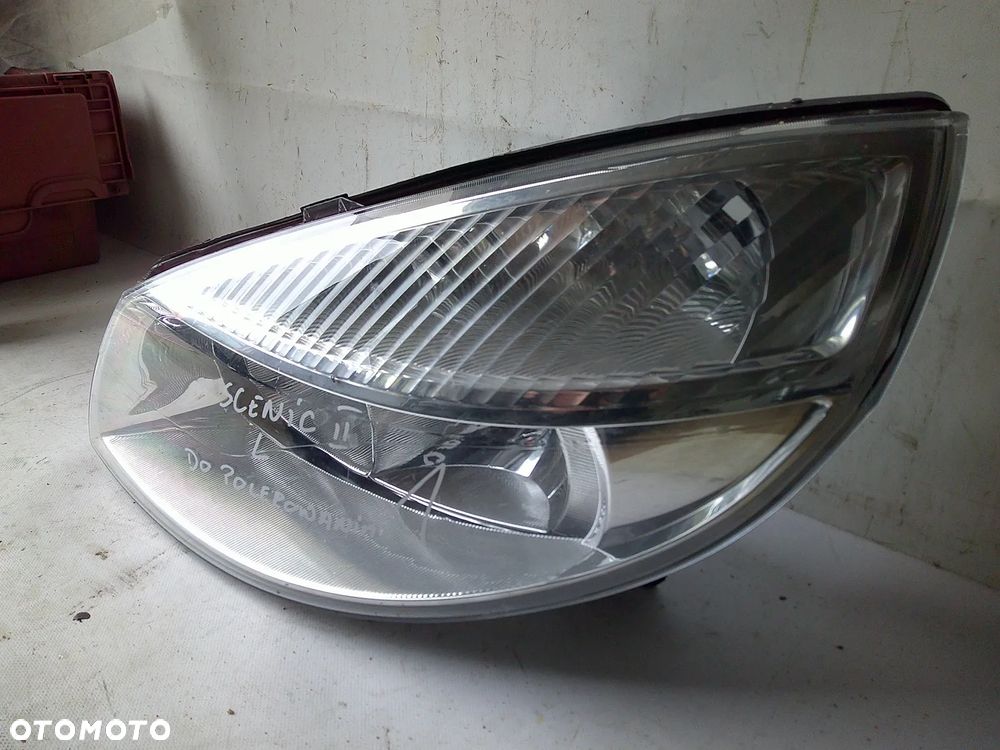 renault scenic ii 2 lampa przód lewa przednia nowa - 5