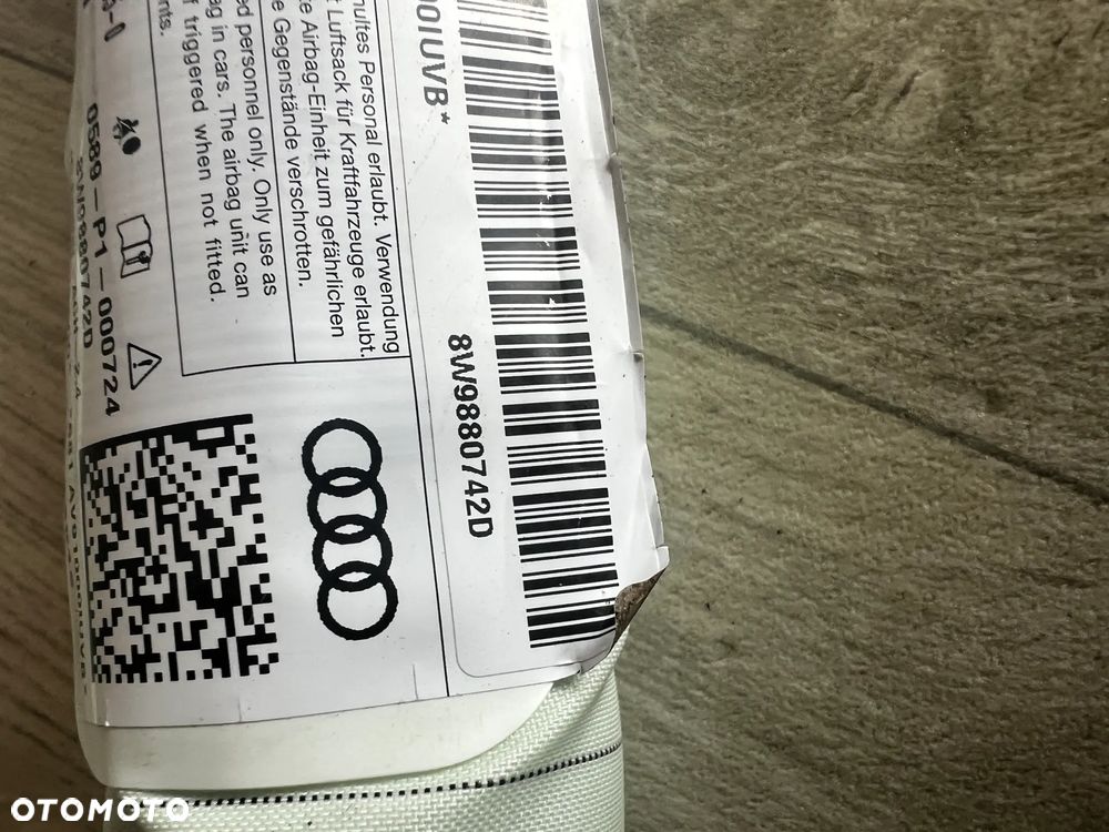 Audi A4 8w B9 airbag kurtyna PRAWA LEWA kombi avant 8W9880741D 8W9880742D - 3