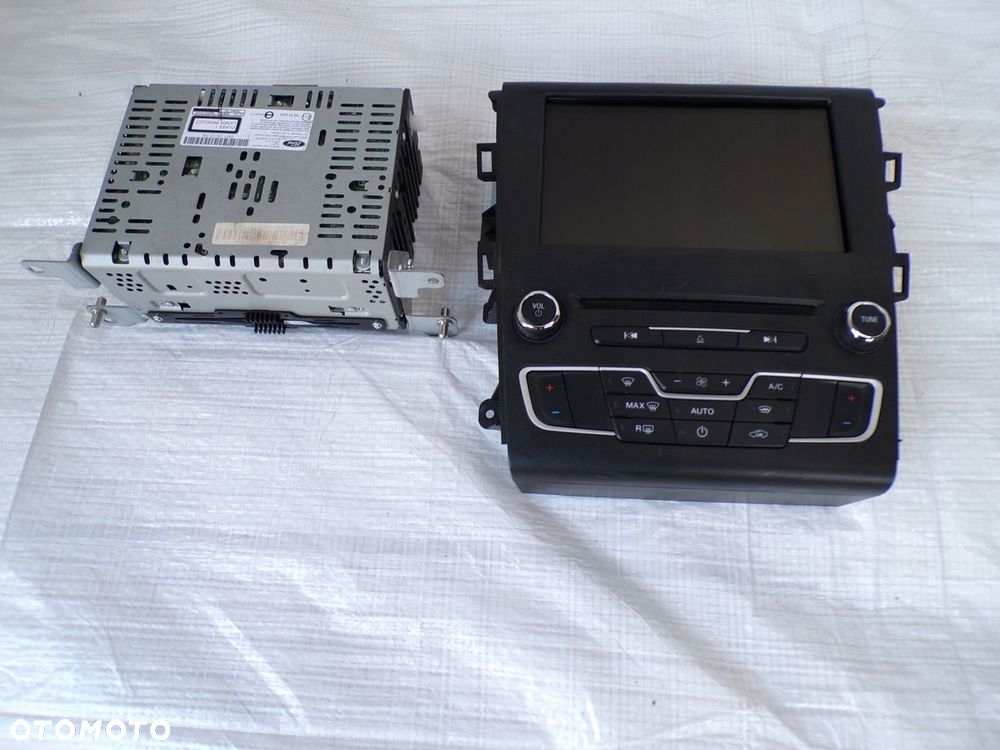 FORD MONDEO MK5 RADIO ODTWARZACZ DS7T-19C107-GN WYŚWIETLACZ PANEL KLIMY - 2