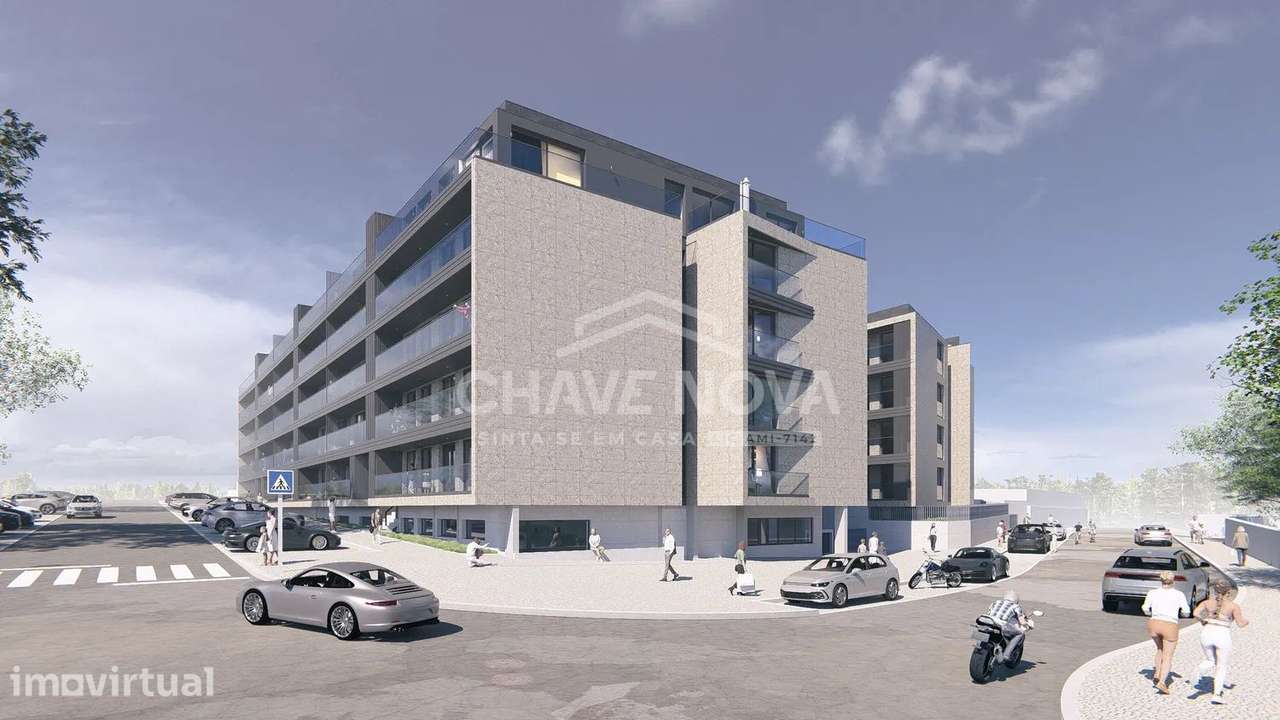 T1 Nova Construção com Varanda e Ar Condicionado - Grande imagem: 2/26