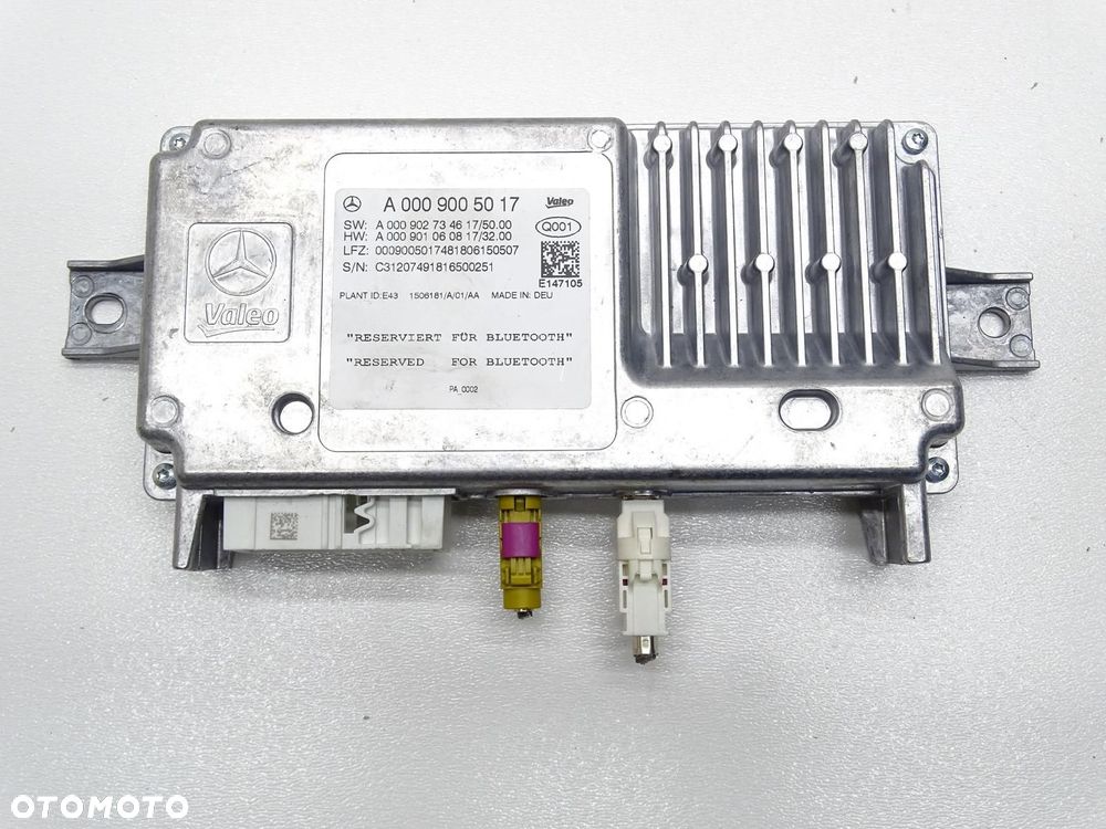 MODUŁ STEROWNIK BLUETOOTH A0009005017 MERCEDES W177 A KLASA - 1