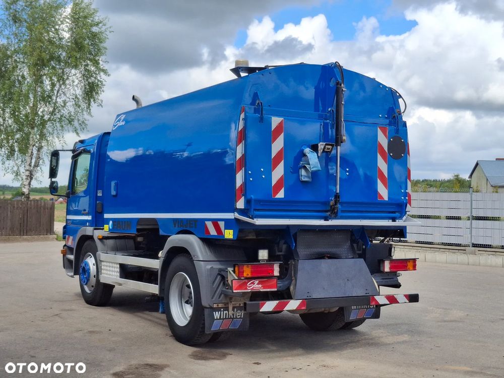Mercedes-Benz Atego 1523 Zamiatarka FAUN Zamiatarka Uliczna Kamera Cofania Oświetlenie Ostrzegawcze Regulowane Zawieszenie - 2