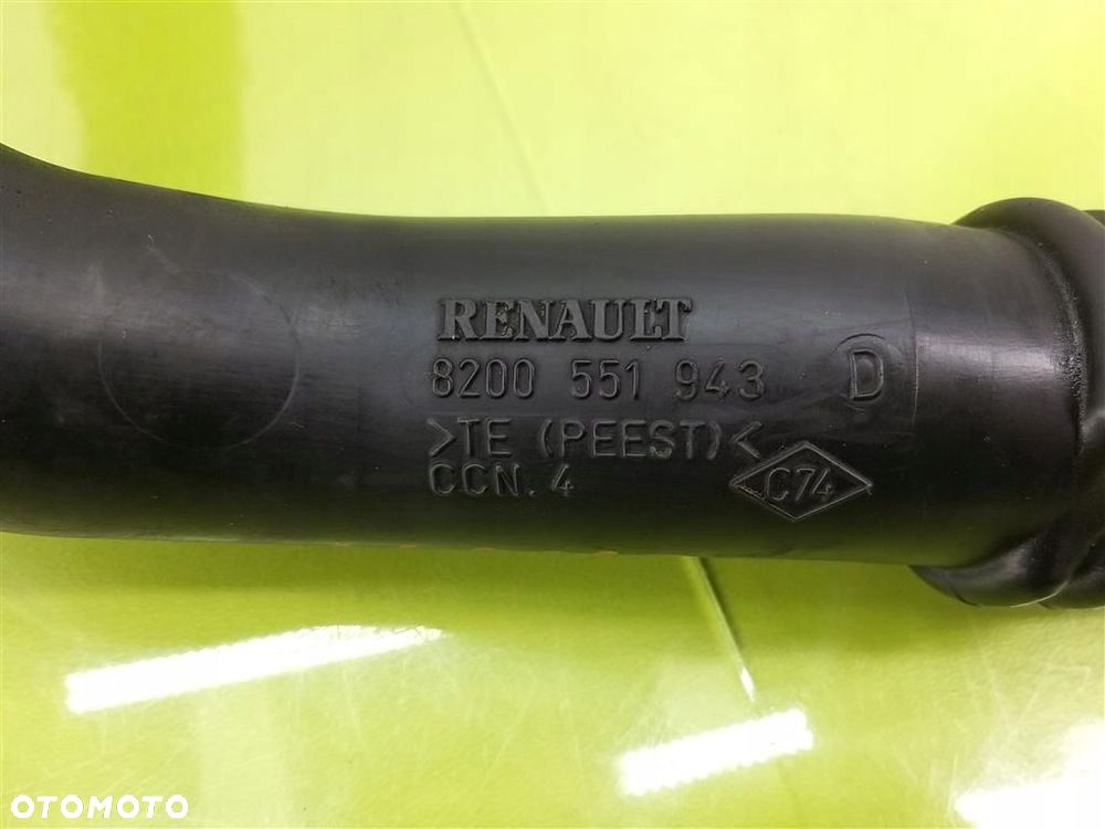 Rura przewód INTERCOOLERA Renault Laguna III 2007-2015 2,0 DCI 8200551943 - 4