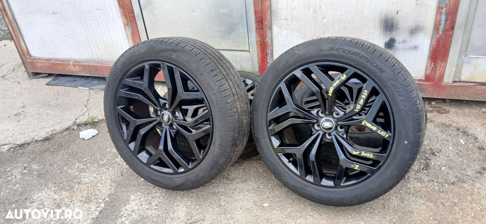 Jante aliaj EVOQUE an 2019-2025 cu cauciucuri vara 235/50R20 dot 2022 uzura 50% - 4