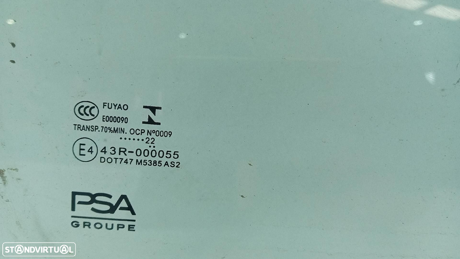 Vidro porta frente direita CITROËN C4 II (B7) - 2